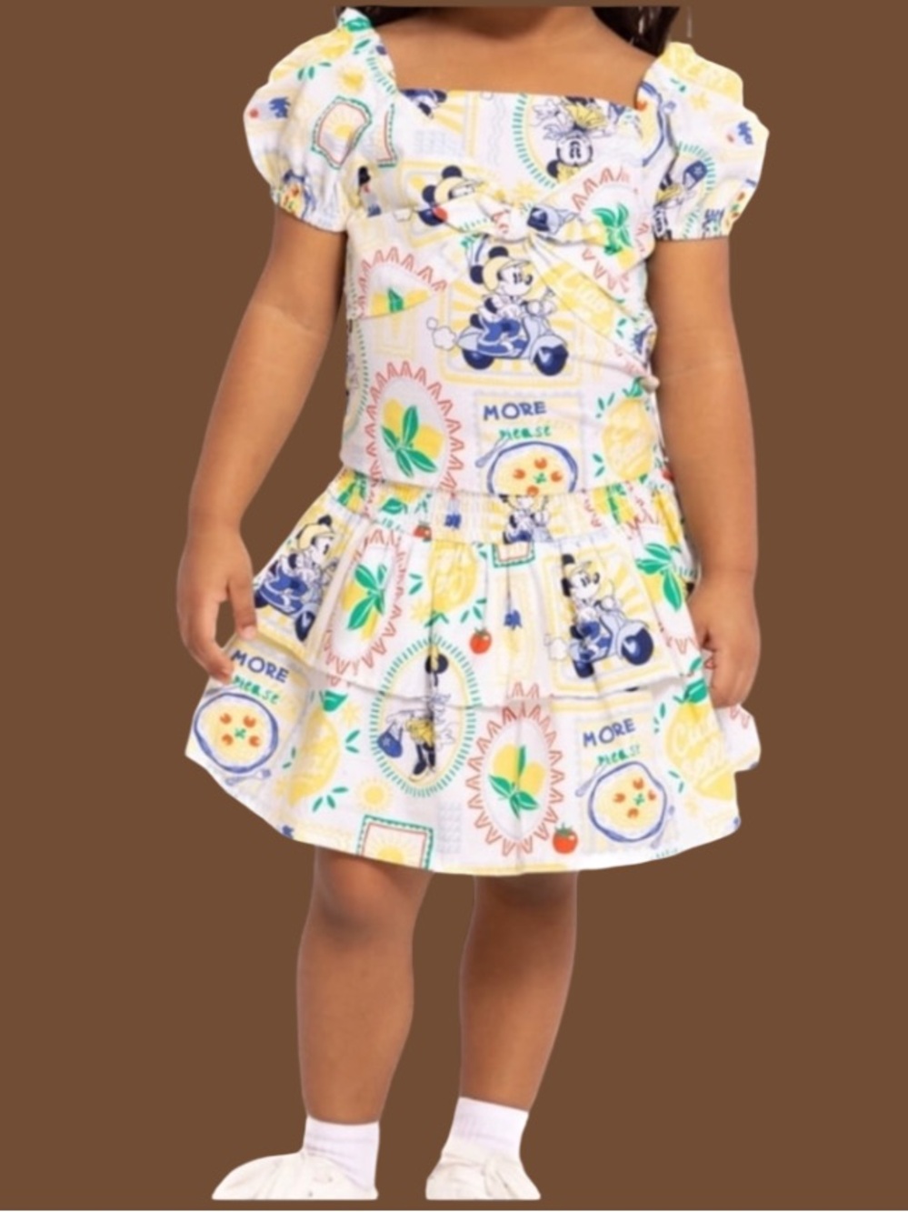 Girls 5T Minnie Skirt Set - Picture 11 of 12
